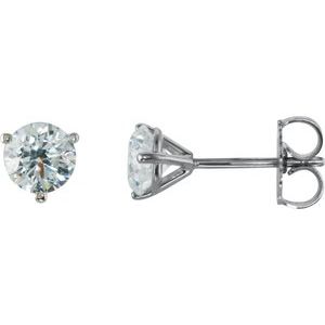 Platinum Diamond Stud Earrings Canada