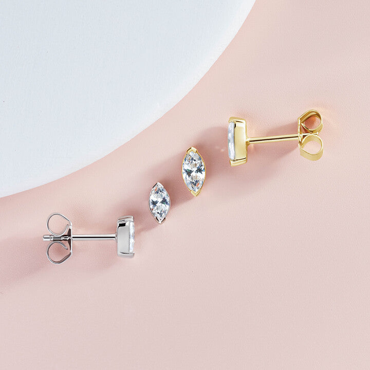 Lab Diamond Stud Earrings