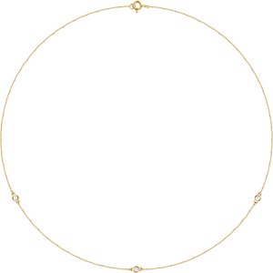 Lab-Grown Diamond 18" Necklace