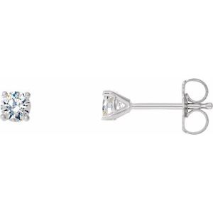 Platinum Diamond Cocktail Earrings