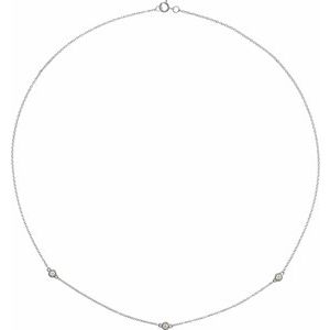 Lab-Grown Diamond 18&quot; Necklace