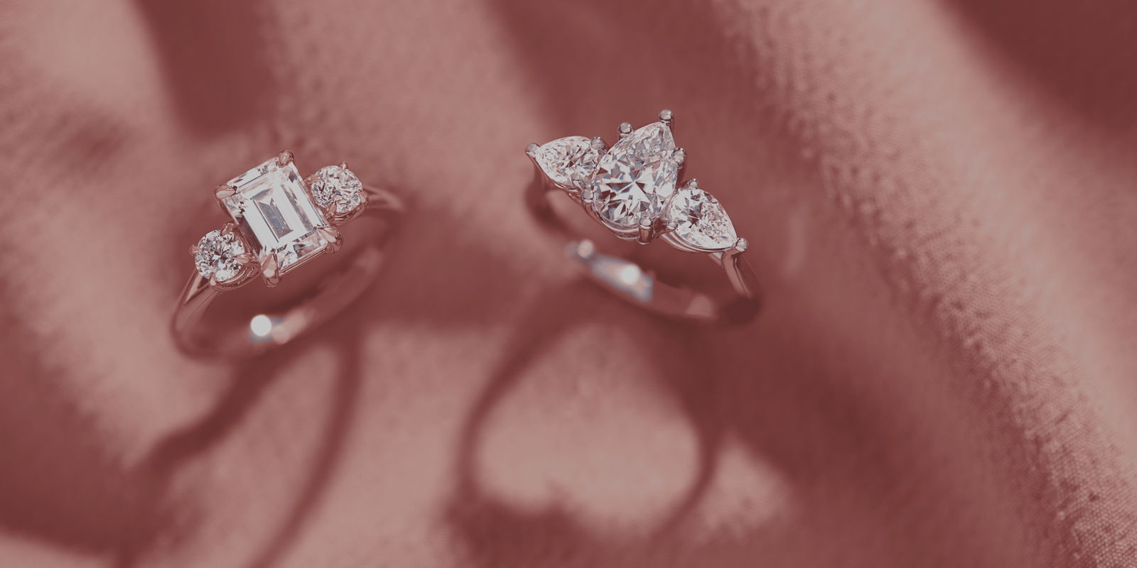 Silver Dimond Ring Banner