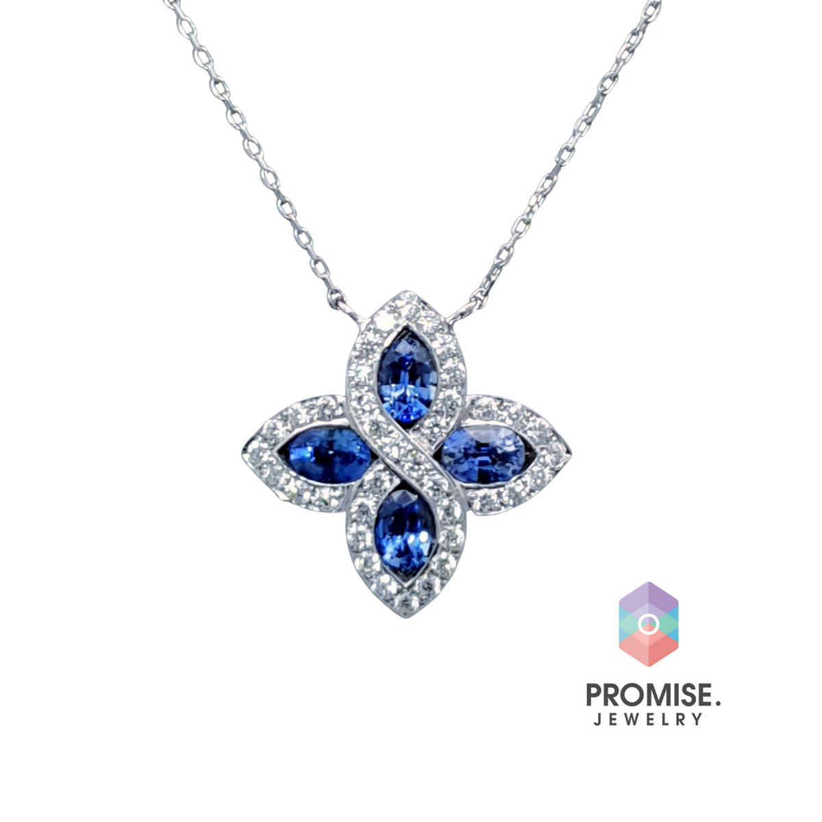 Infinite Petal Pendant Necklace