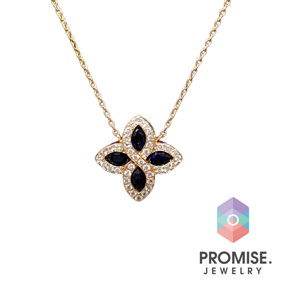 Infinite Petal Pendant Necklace