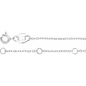 Natural Ethiopian Opal Cabochon Bar Bracelet alternate view in 14K white gold