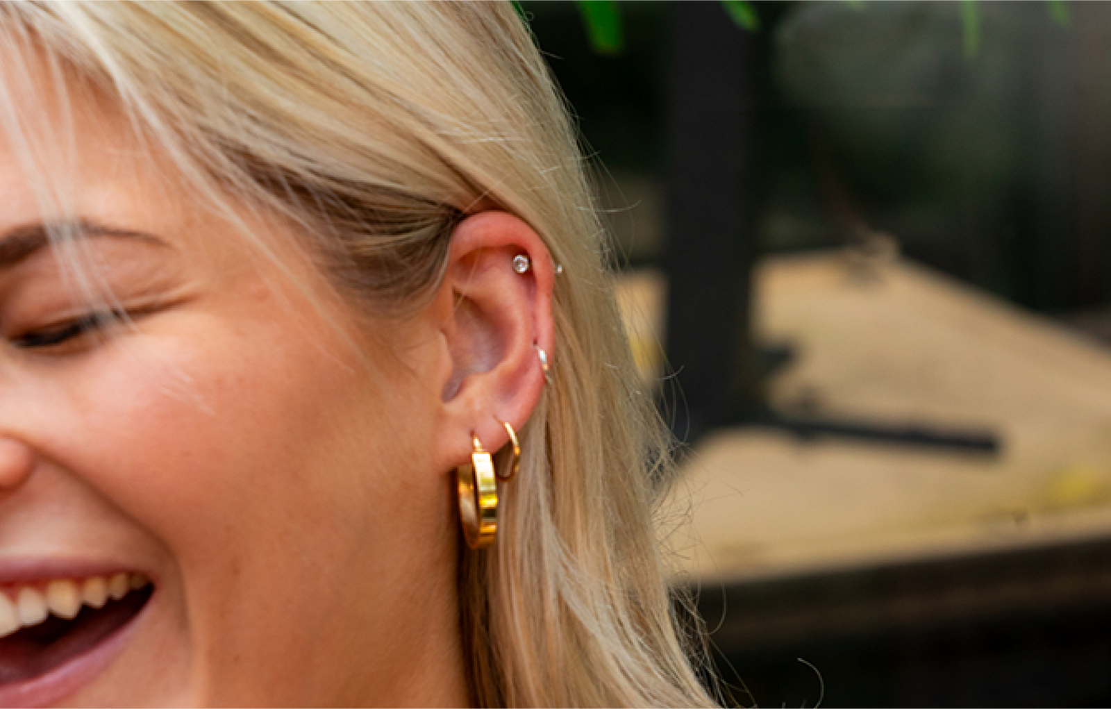 Gold Earring Jewelry